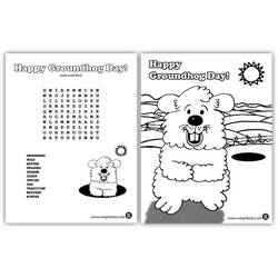 Coloriage Marmotte (Animaux) #11049 à imprimer et colorier