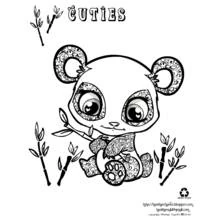 Panda - Coloriages gratuits à imprimer