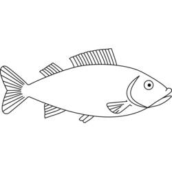 Poisson - Coloriages gratuits à imprimer