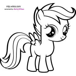 Coloriage Poney (Animaux) #17895 à imprimer et colorier