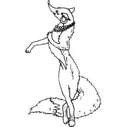 Coloriage Renard (Animaux) #15109 à imprimer et colorier