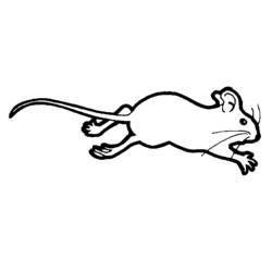 Coloriage Souris (Animaux) #13985 à imprimer et colorier