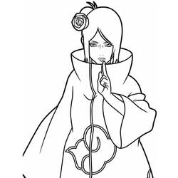 Coloriage Akatsuki (Animé et Manga) #212853 à imprimer et colorier