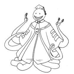 Assassination Classroom - Coloriages gratuits à imprimer