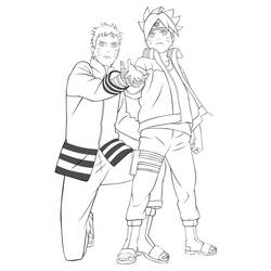 Coloriage Boruto (Animé et Manga) #176108 à imprimer et colorier