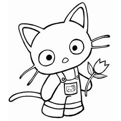 Coloriage Chococat (Animé et Manga) #220246 à imprimer et colorier