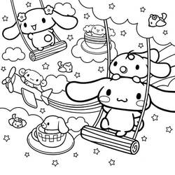 Cinnamoroll - Coloriages gratuits à imprimer