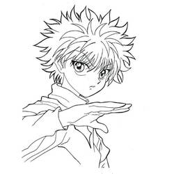 Coloriage Hunter x Hunter (Animé et Manga) #201190 à imprimer et colorier
