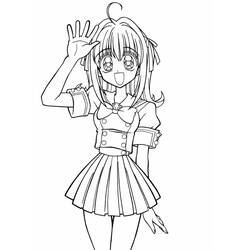 Pichi Pichi Pitch: Mélodie des sirènes - Coloriages gratuits à imprimer