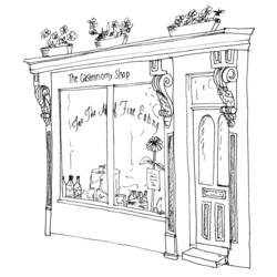 Magasin - Coloriages gratuits à imprimer