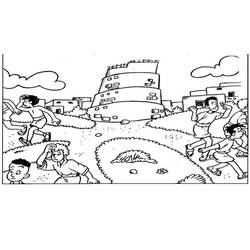 Tour de Babel - Coloriages gratuits à imprimer