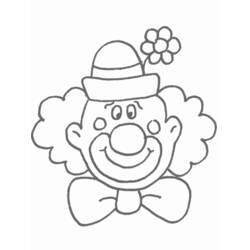 Clown - Coloriages gratuits à imprimer