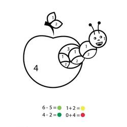 Coloriage Magique CE1 (Coloriage numéroté) #178341 à imprimer et colorier