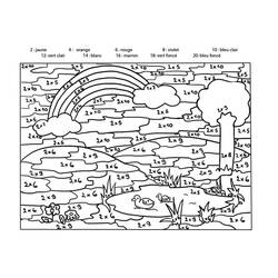 Coloriage Magique CE1 (Coloriage numéroté) #178358 à imprimer et colorier
