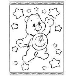 Bisounours / Calinours - Coloriages gratuits à imprimer