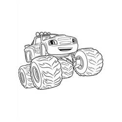 Blaze et les Monster Machines - Coloriages gratuits à imprimer