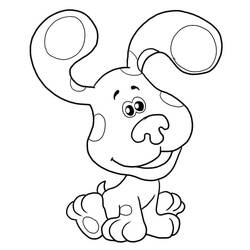 Coloriage Blue’s Clues (Dessins animés et séries animées) #207918 à imprimer et colorier