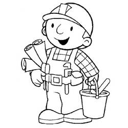 Bob le Bricoleur - Coloriages gratuits à imprimer