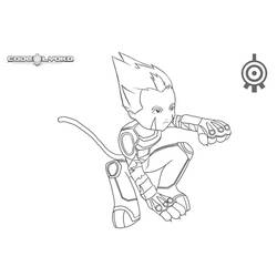 Coloriage Code Lyoko (Dessins animés et séries animées) #204623 à imprimer et colorier