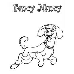 Fancy Nancy - Coloriages gratuits à imprimer