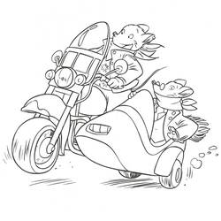 Coloriage Geronimo Stilton (Dessins animés et séries animées) #212968 à imprimer et colorier