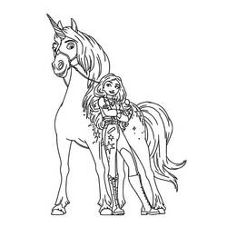 L’École des licornes - Coloriages gratuits à imprimer