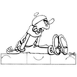 Coloriage Léonard de Vinci (Dessins animés et séries animées) #213172 à imprimer et colorier
