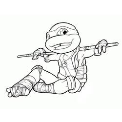 Coloriage Tortue Ninja (Dessins animés et séries animées) #183749 à imprimer et colorier