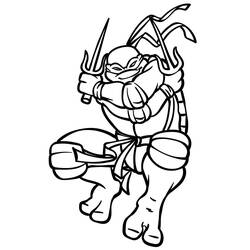 Tortue Ninja - Coloriages gratuits à imprimer