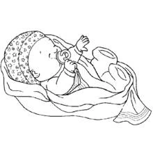 Bébé - Coloriages gratuits à imprimer