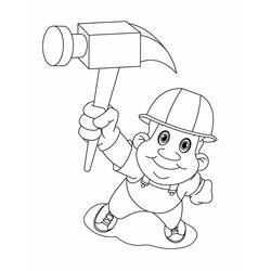 Fête du Travail - Coloriages gratuits à imprimer