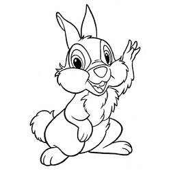 Coloriage Bambi (Films d'Animation) #128517 à imprimer et colorier