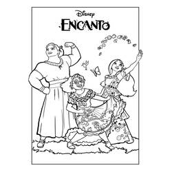 Coloriage Encanto (Films d'Animation) #177354 à imprimer et colorier
