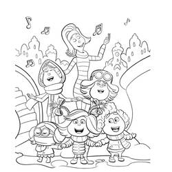 Coloriage Grinch (Films d'Animation) #188345 à imprimer et colorier