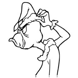 Coloriage Grinch (Films d'Animation) #188356 à imprimer et colorier