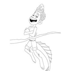 Coloriage Luca (Films d'Animation) #196785 à imprimer et colorier