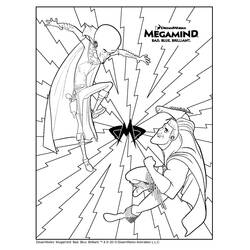 Coloriage Megamind (Films d'Animation) #46514 à imprimer et colorier