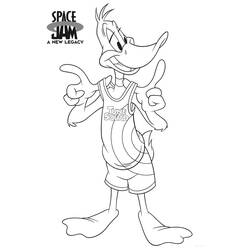Coloriage Space Jam (Films d'Animation) #198208 à imprimer et colorier
