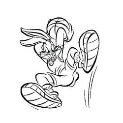 Coloriage Space Jam (Films d'Animation) #198213 à imprimer et colorier