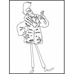 Coloriage Un Monstre à Paris (Films d'Animation) #194992 à imprimer et colorier