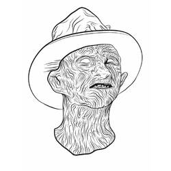 Freddy Krueger - Coloriages gratuits à imprimer