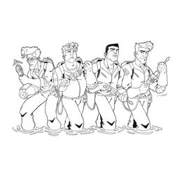 Coloriage Ghostbuster (Films et Séries TV) #192779 à imprimer et colorier