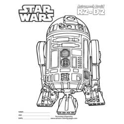 Coloriage Star Wars (Films et Séries TV) #70809 à imprimer et colorier