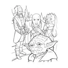 Coloriage Star Wars (Films et Séries TV) #70872 à imprimer et colorier