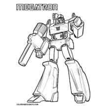 Coloriage Transformers (Films et Séries TV) #75096 à imprimer et colorier