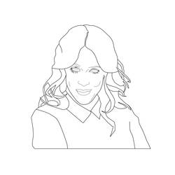 Coloriage Violetta (Films et Séries TV) #170464 à imprimer et colorier