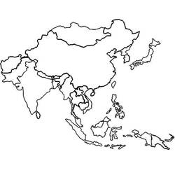 Asie - Coloriages gratuits à imprimer