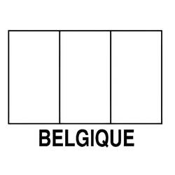 Coloriage Belgique (Géographie et Lieux) #187970 à imprimer et colorier
