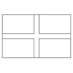 Drapeau Anglais - Coloriages gratuits à imprimer