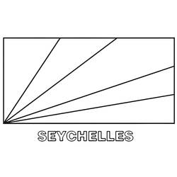 Les Seychelles - Coloriages gratuits à imprimer